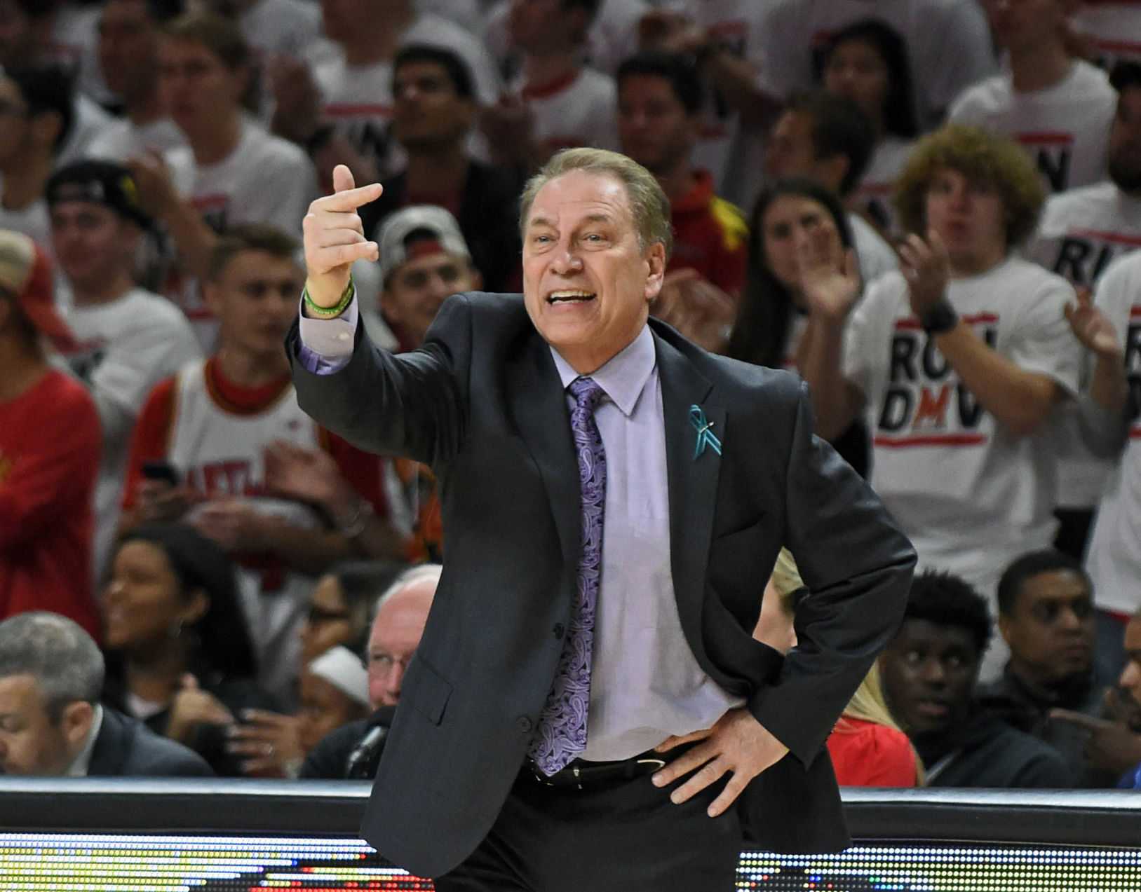Loser and winner: Tom Izzo